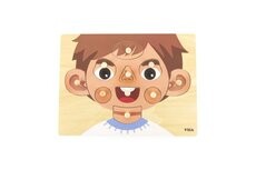 Viga Dřevěná vkládačka kluk