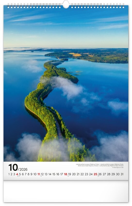 Voda 2026 - nástěnný kalendář