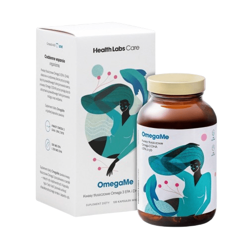 HEALTH LABS CARE OmegaMe Omega 3 na srdce a mozek 60 kapslí