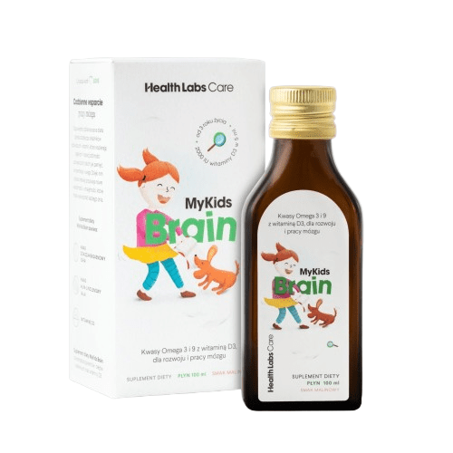 HEALTH LABS CARE My Kids Brain - Omega 3 a 9 pro podporu mozku 100 ml