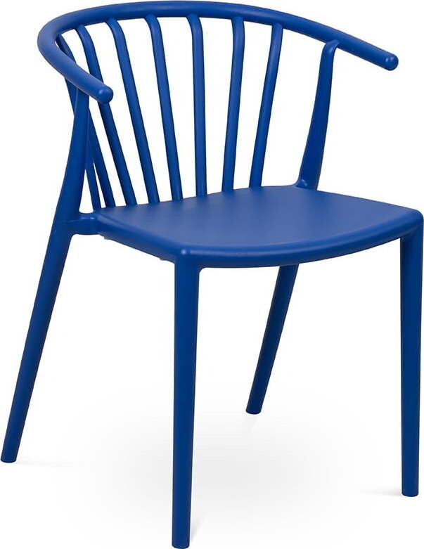 Modrá plastová zahradní židle Capri – Bonami Essentials