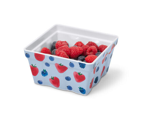 Tchibo - Miska na jahody - barva: modrá