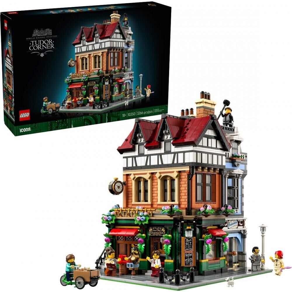 LEGO® Icons 10350 Dům na rohu v tudorovském stylu