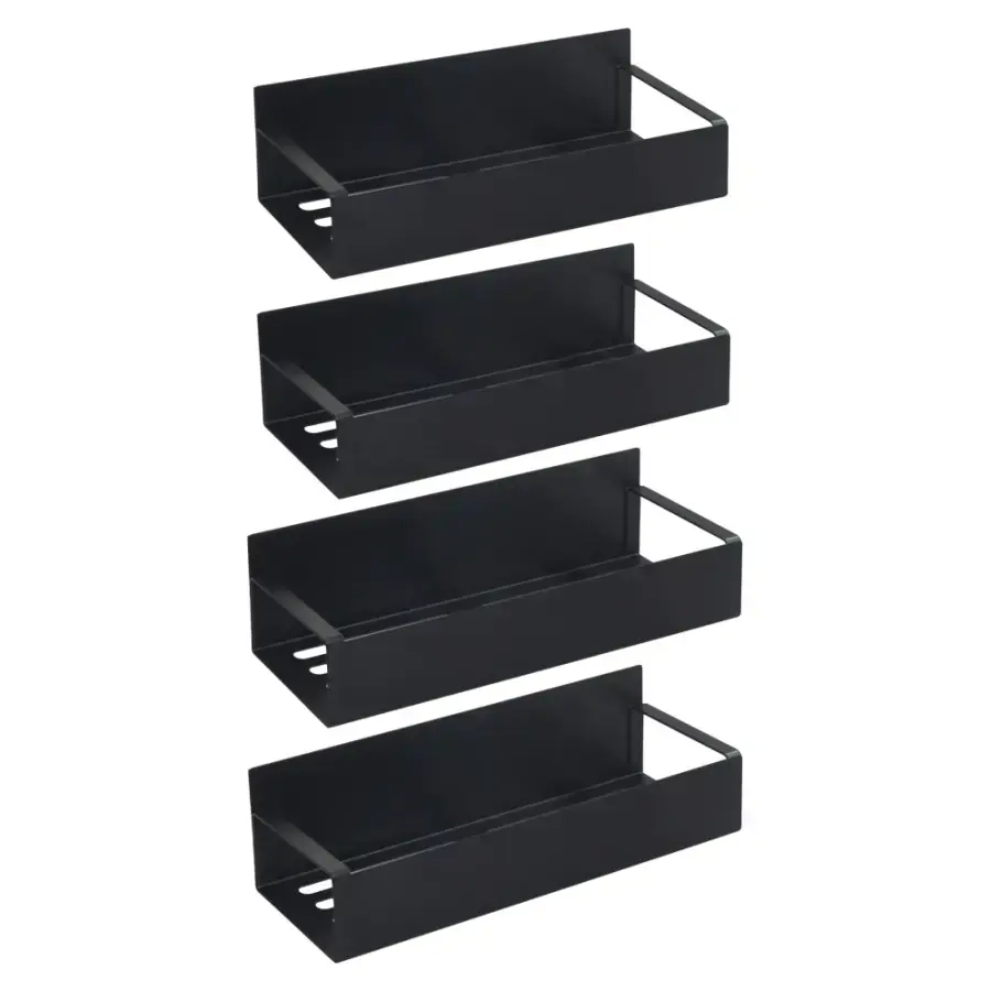 Tempo Kondela Sada magnetických polic ZOBER TYP 2 - černá