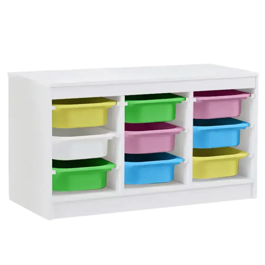 Tempo Kondela Organizér s boxy TRIMAL - mix barev