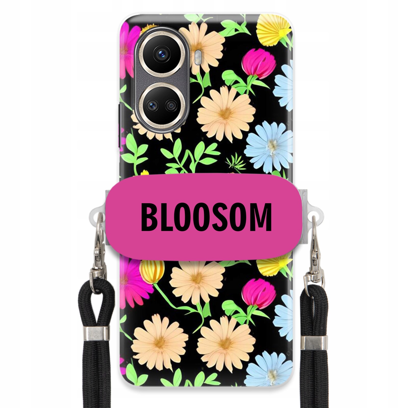 Pouzdro Crossbody Držák Pro Huawei Nova 10 Se Kryt Květiny Bloosom Flower