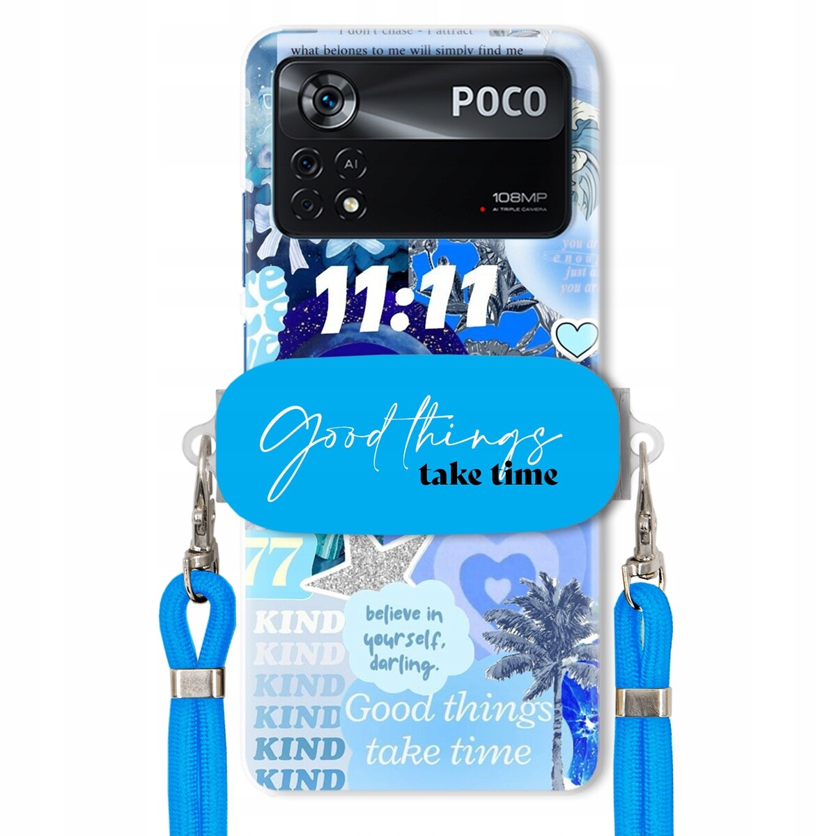 Pouzdro pro Xiaomi Poco X4 Pro 5G Držák Vodítko Crossbody Good Things Dovolená