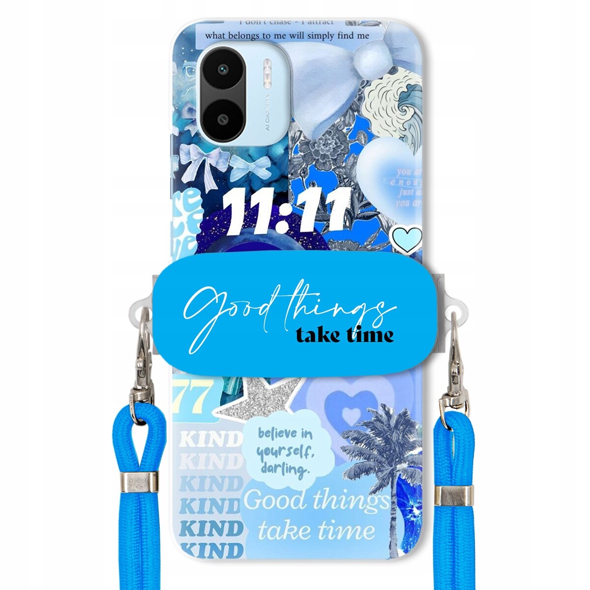 Pouzdro pro Xiaomi Redmi A1 Držák Crossbody vodítko Good Things Sea Lata