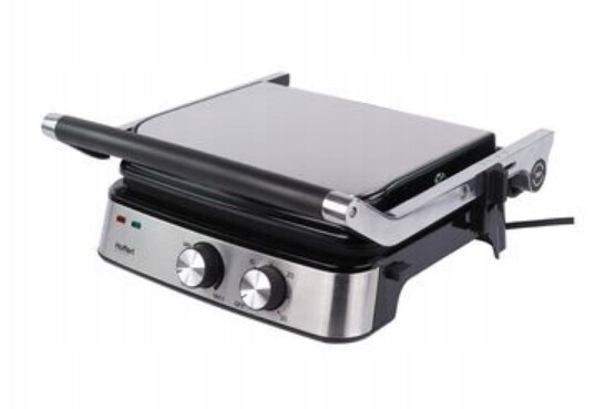 Hoffen 2v1 gril a vaflovač s vyměnitelnými destičkami o výkonu 2000 W