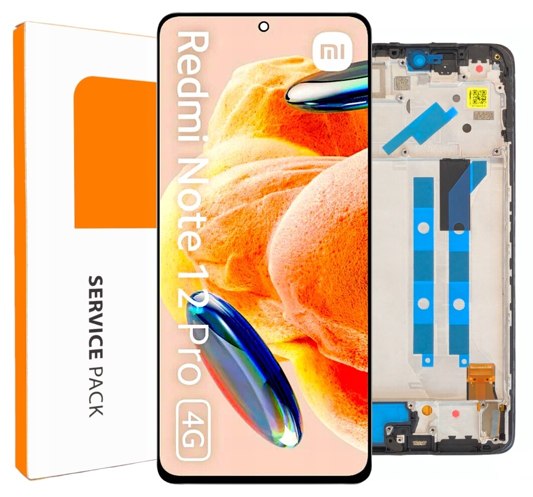 Originální displej Zila pro Xiaomi Redmi Note 12 Pro 4G Rámeček LCD displej