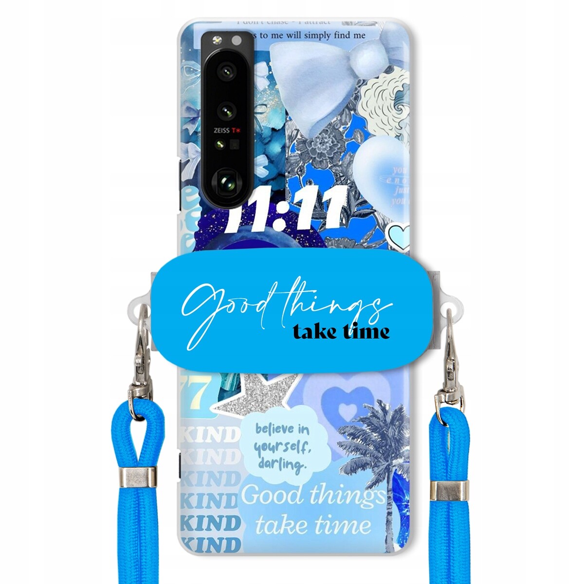 Pouzdro pro Sony Xperia 1 III Držák Crossbody vodítko Good Things Dovolená