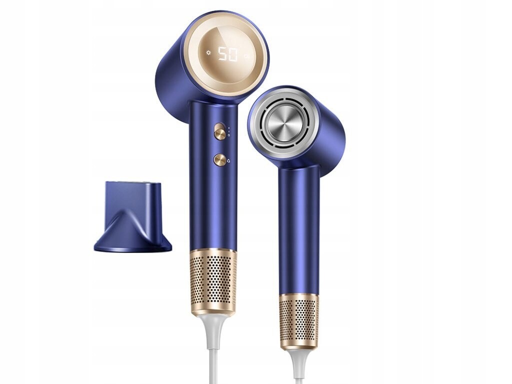 Fén na vlasy s ionizátorem D4, modrý GLOXD4B