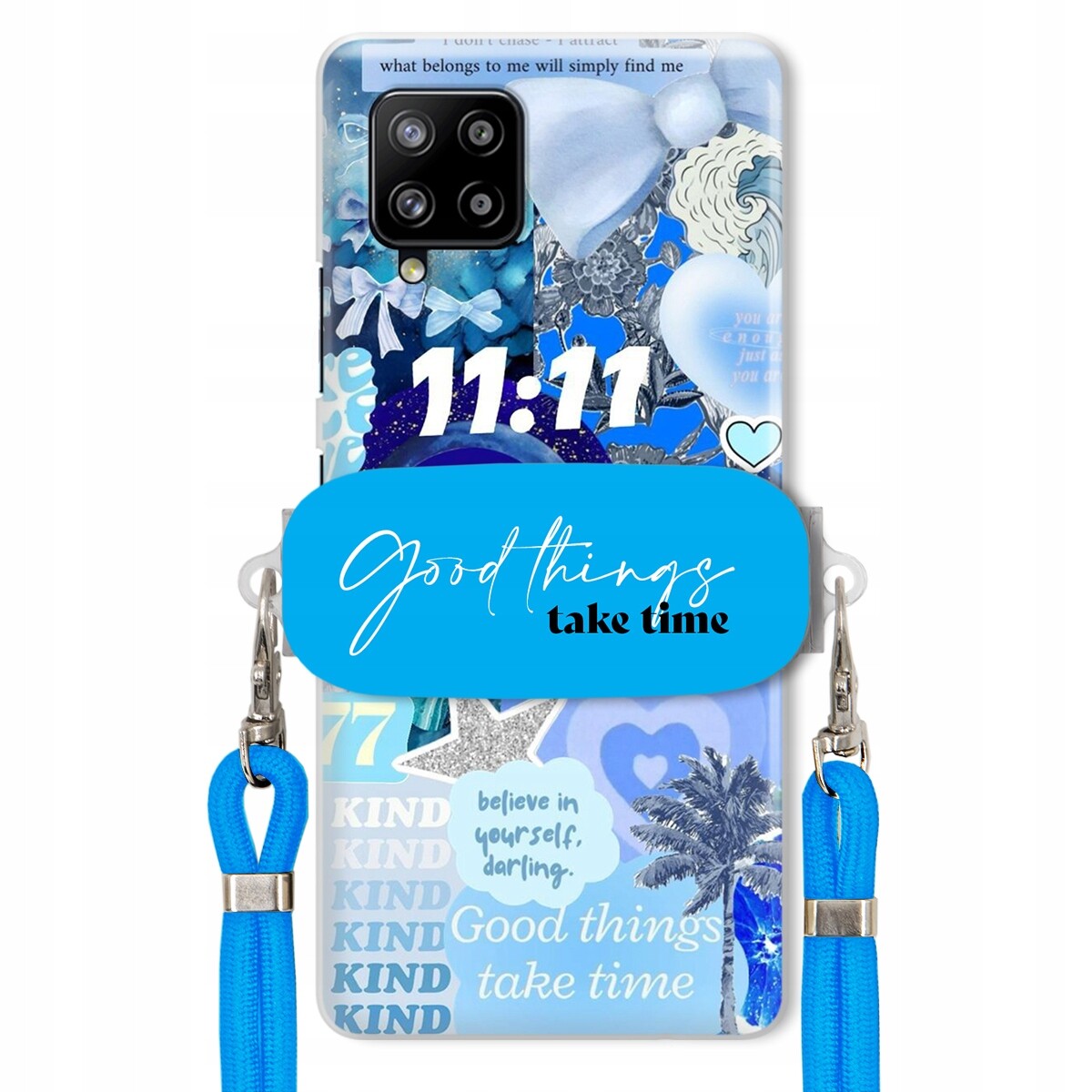 Pouzdro pro Samsung A42 5G Držák Crossbody vodítko Good Things Sea Léta