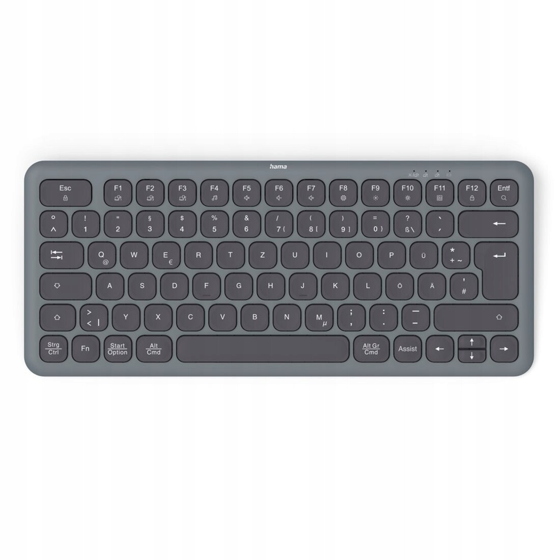 Hama Klávesnice WK-500 multi device Černo-šedá