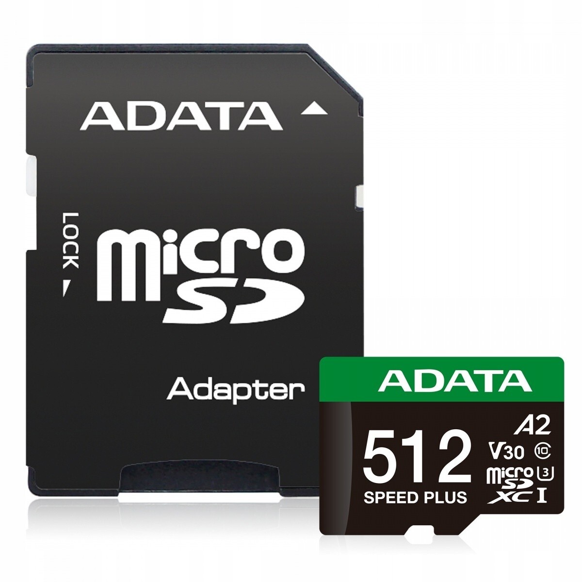 Paměťová karta Adata MicroSD Speed Plus 512GB UHS1 U3 V30 A2 180/160 MB/s