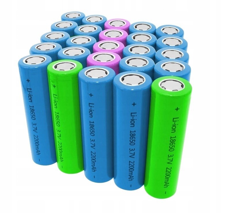 OG1 X25 Články 18650 Smíšené Sada 25 Kusů