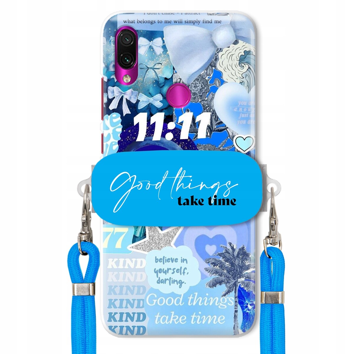 Pouzdro pro Xiaomi Redmi Note 7 Držák Crossbody vodítko Good Things Dovolená