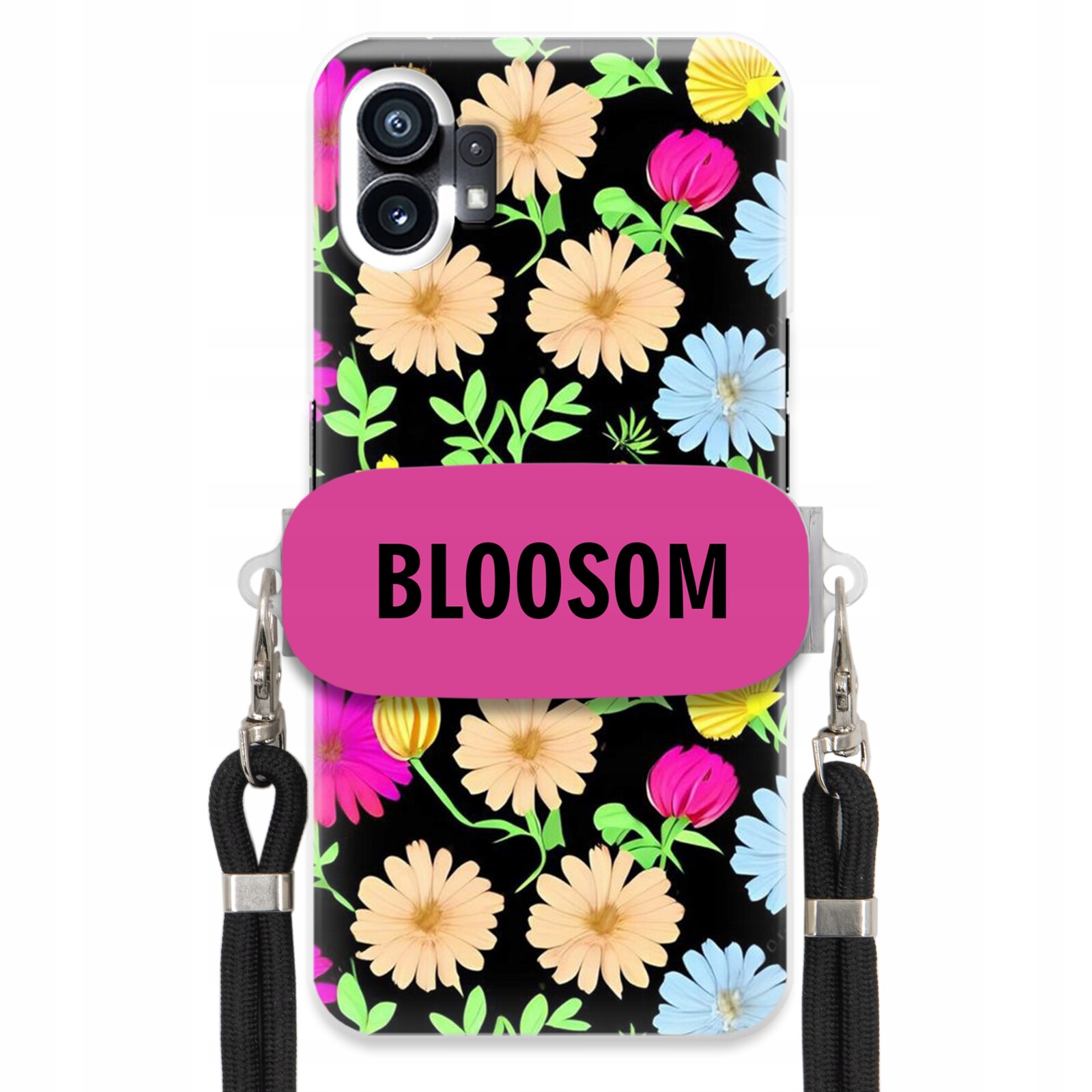 Pouzdro Crossbody Držák Pro Nothing Phone 1 Kryt Case Květiny Bloosom Flower