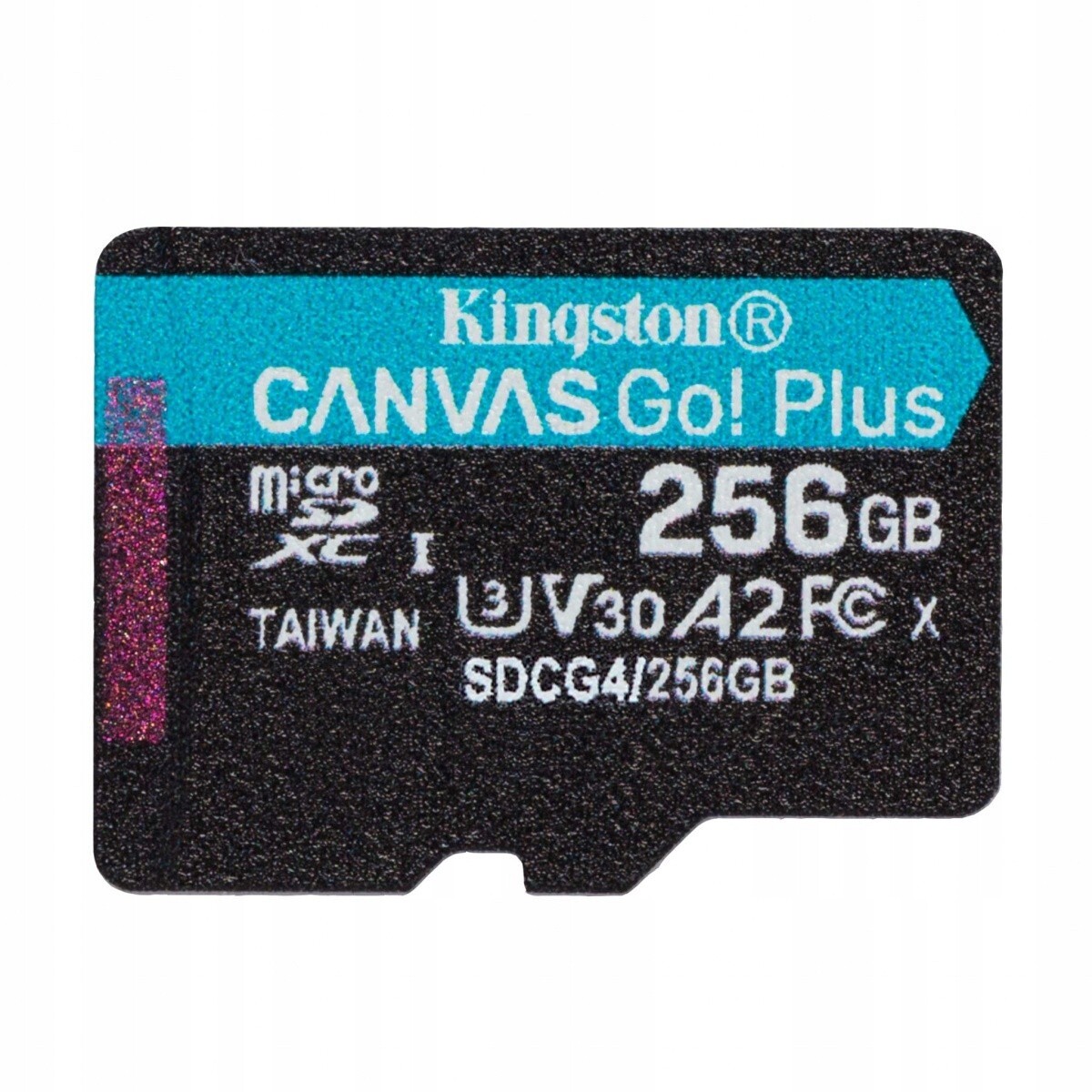 Kingston Paměťová karta microSD 256GB Canvas Go! Plus 200MB/s A2 U3 V30