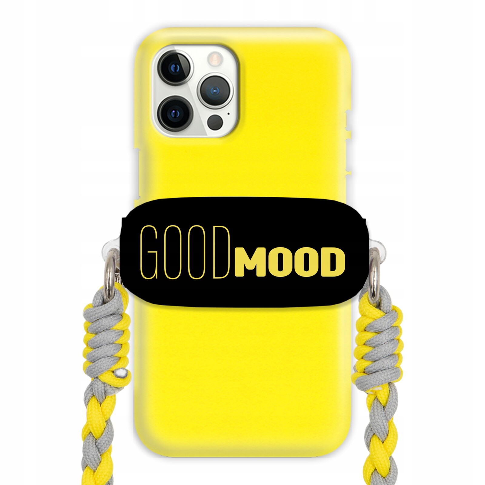 Pouzdro Pro Iphone 12 Pro Max Matné Držák s vodítkem Citáty Nápisy Happy Vzory