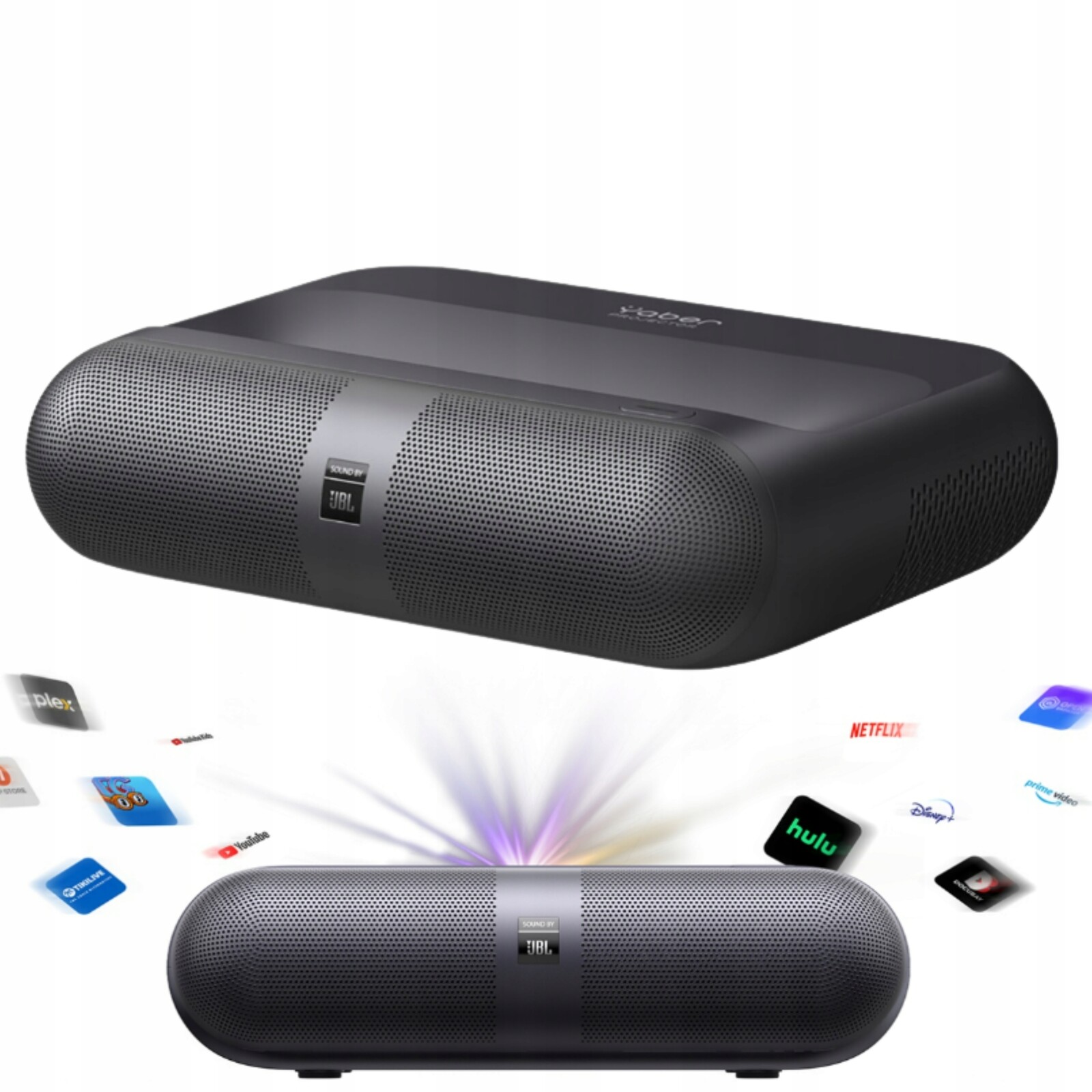 Multimediální projektor Yaber K300s laserový Rgb FullHD 1080p s Jbl