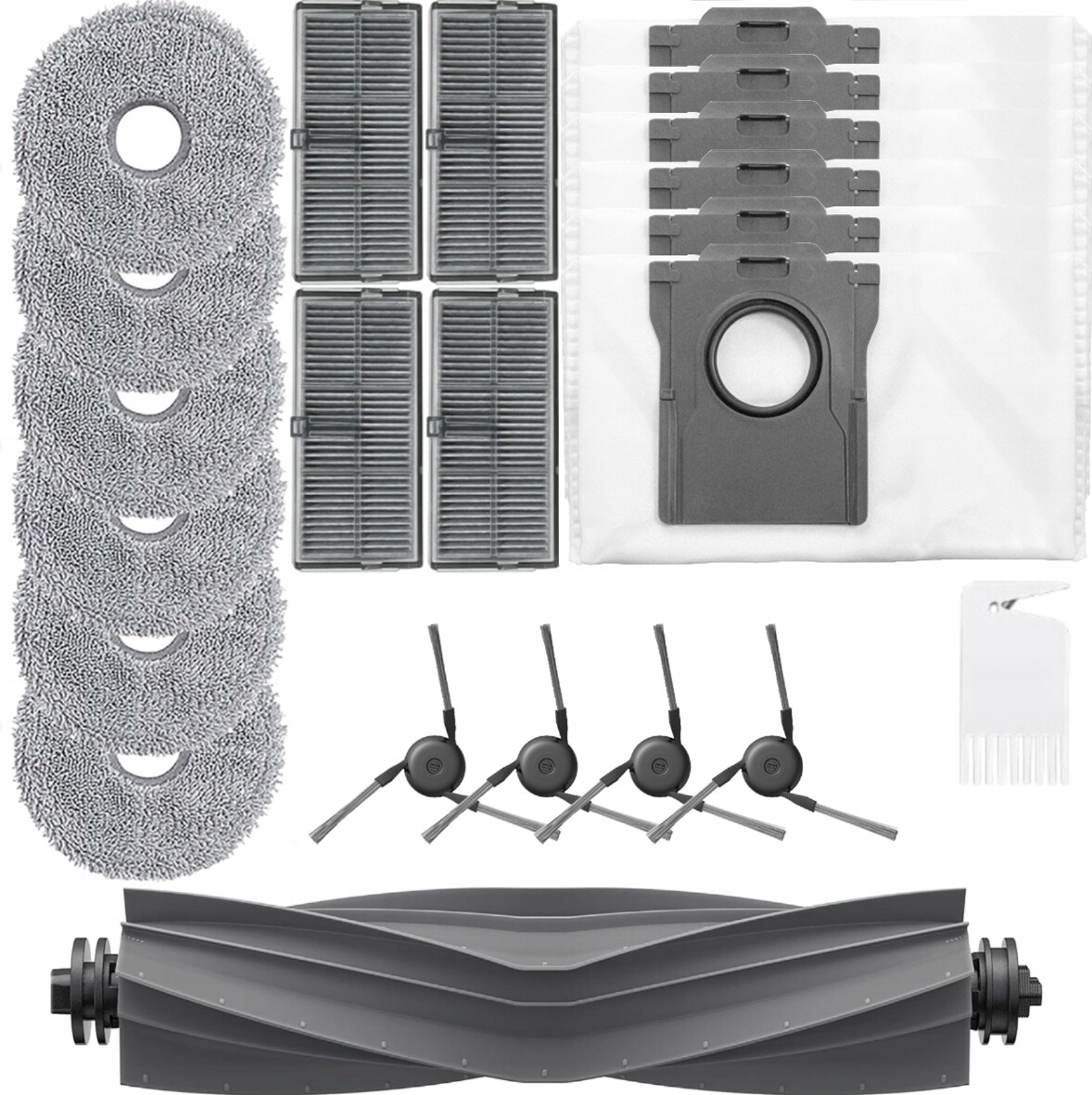 Velká speciální sada pro Dreame X40 Master sáčky mopy filtry kartáče