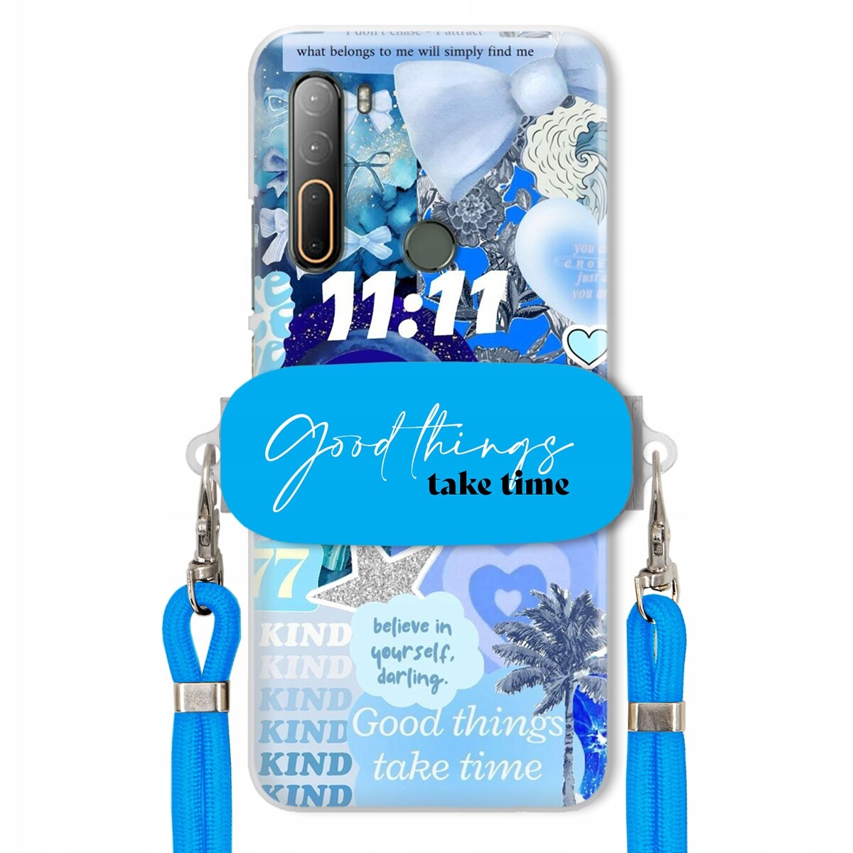 Pouzdro pro Htc Desire U20 5G Držák vodítko Crossbody Good Things Dovolená