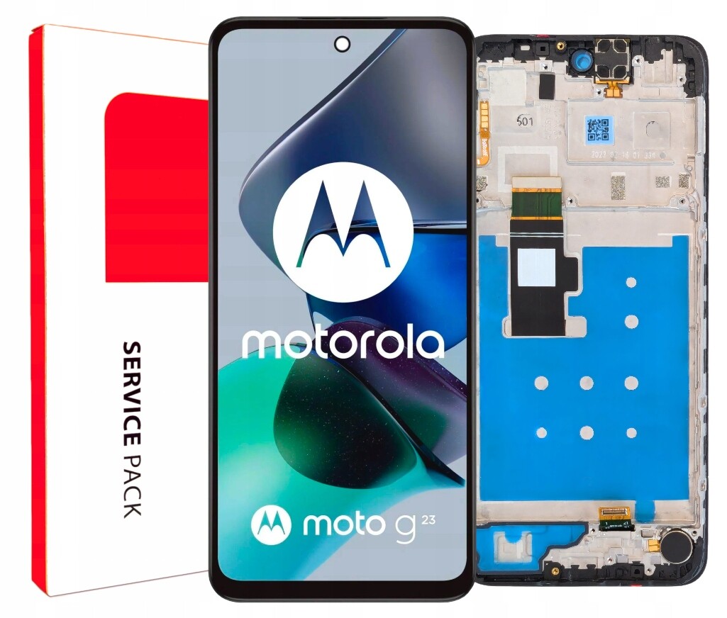 Originální displej Zila pro Motorola Moto G23 Rámeček LCD displej XT2333-1