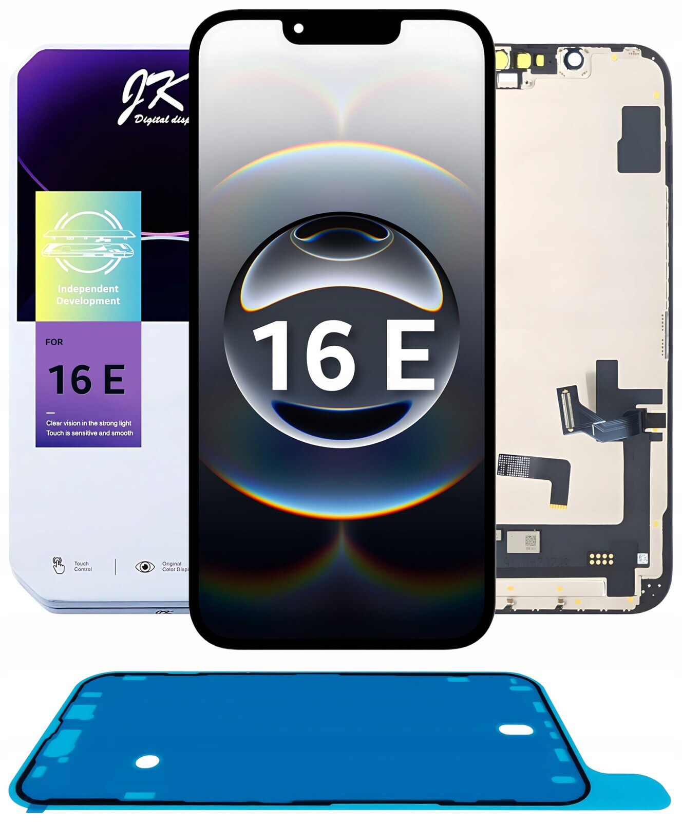 Displej pro iPhone 16E Jk Incell LCD A3212 A3409 True Tone Chip IC