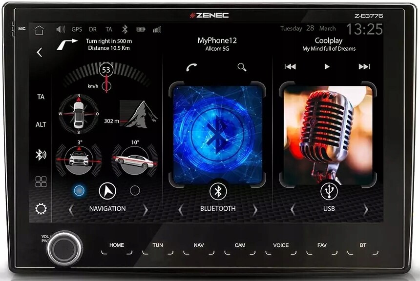 Rádio Multimediální Stanice Zenec Z-E3776 9