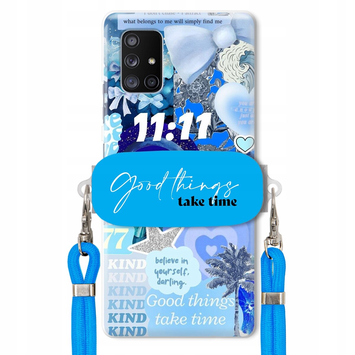 Pouzdro pro Samsung A71 5G Držák Crossbody vodítko Good Things Sea Léta