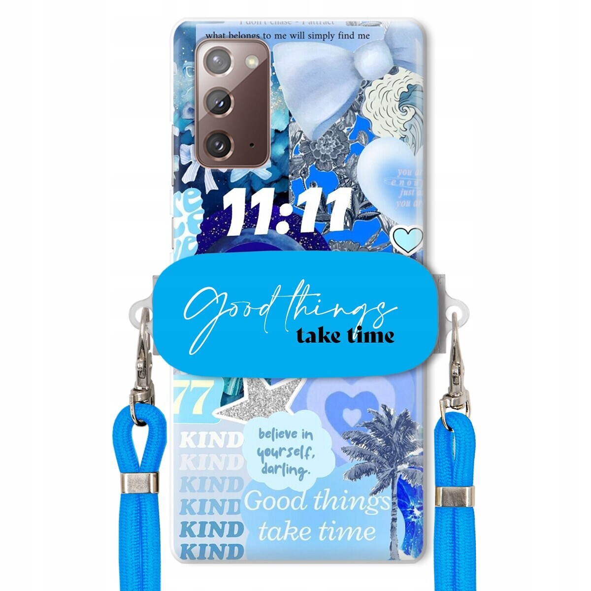Pouzdro pro Samsung Note 20 Držák Crossbody vodítko Good Things Sea Léta