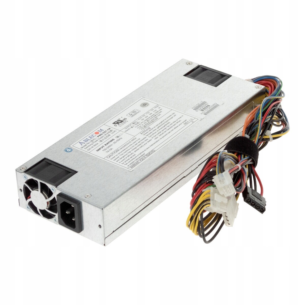 Ablecom PWS-521-1H 520W 1U Atx 24-PIN ATX12V Molex