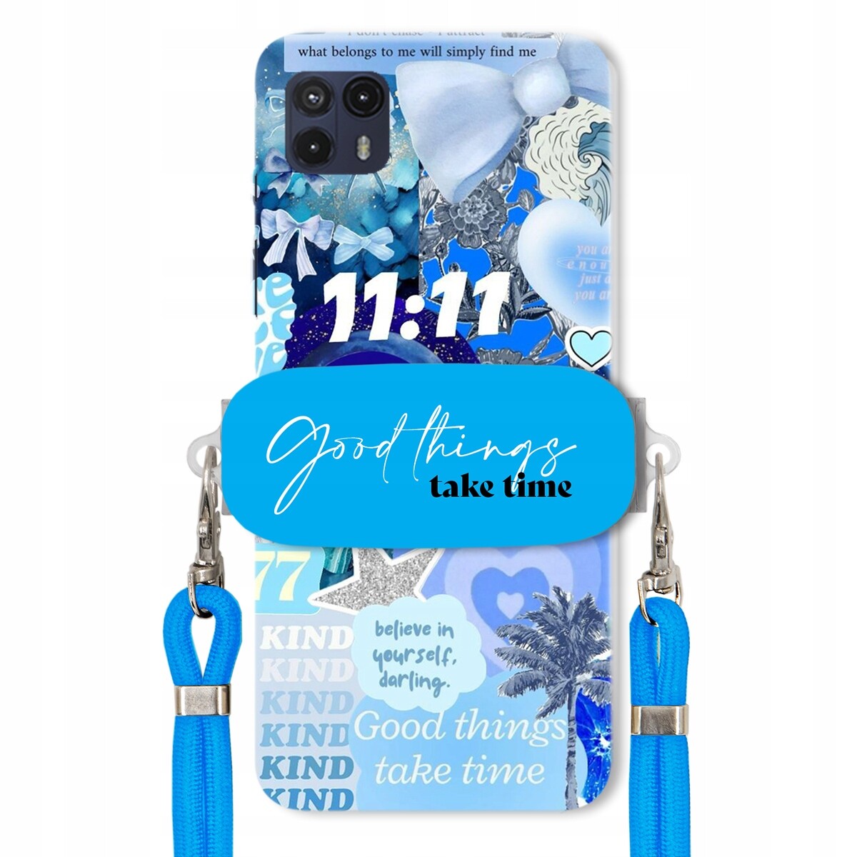 Pouzdro pro Motorola G50 5G Držák Crossbody vodítko Good Things Sea Léta