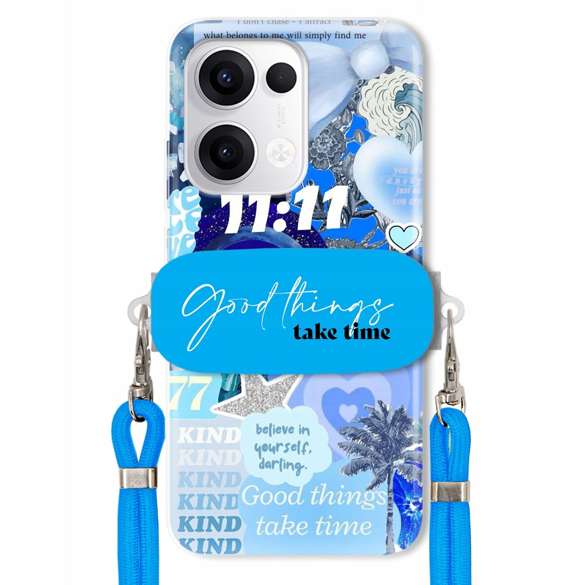 Pouzdro pro Oppo Reno 13 5G Držák vodítko Crossbody Good Things Sea Lata