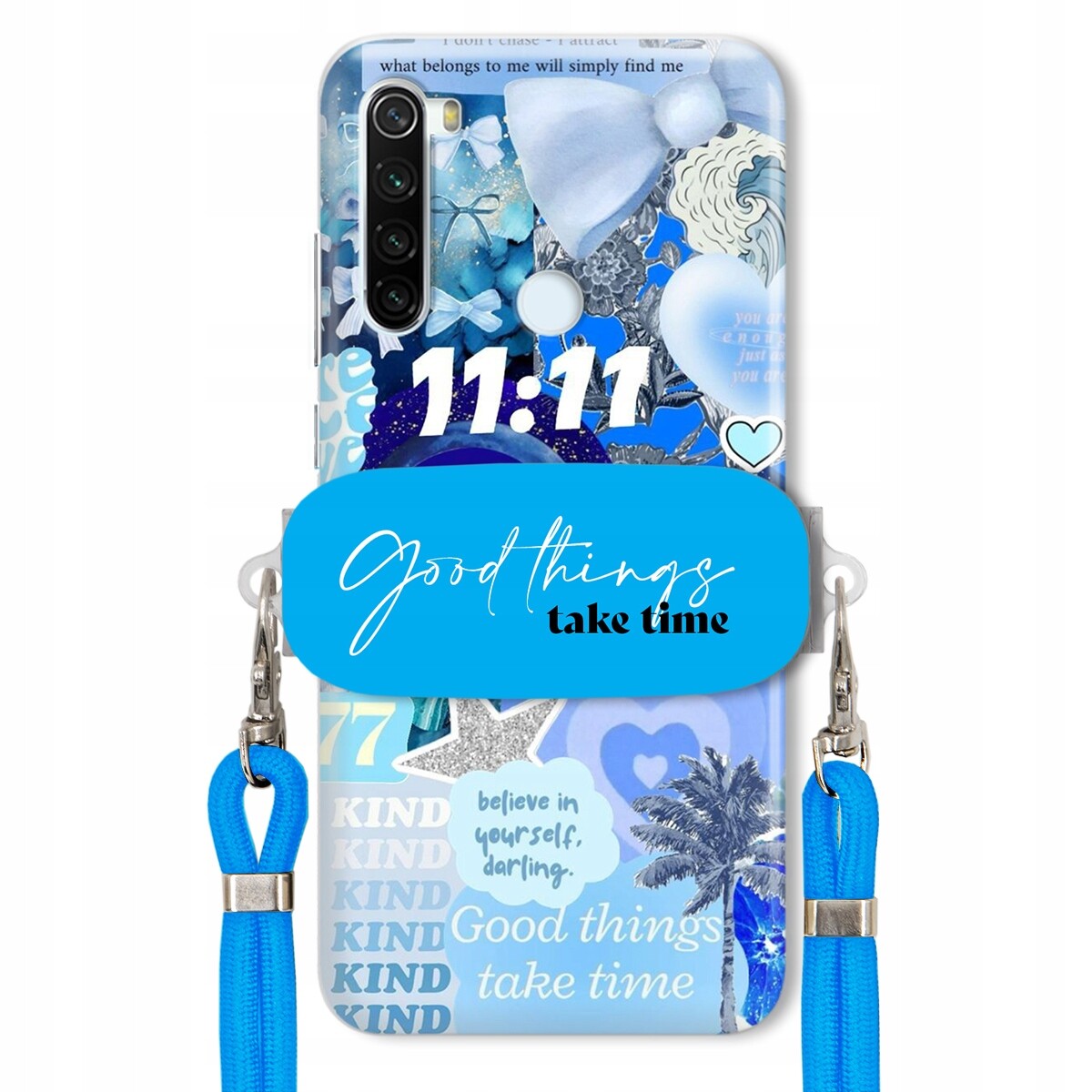 Pouzdro pro Xiaomi Redmi Note 8T Držák Crossbody vodítko Good Things Dovolená