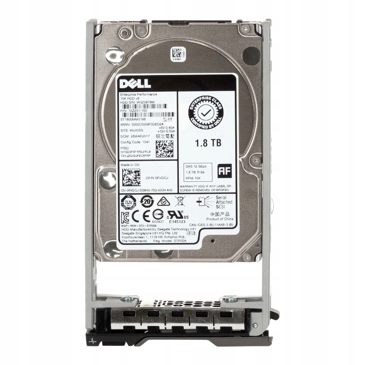 Dell 0RVDCJ 1.8TB 10K 128MB SAS-3 2.5'' ST1800MM0198