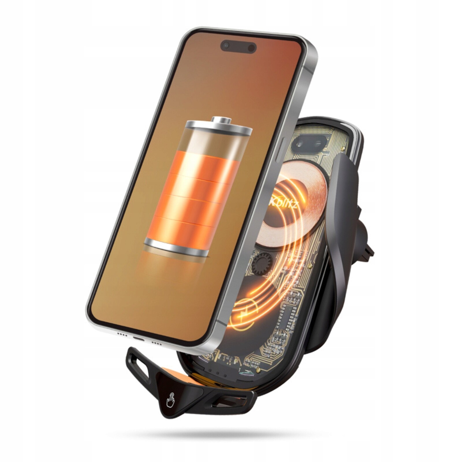 Držák Do Auta Pro Mobilní Zařízení XB-FX6-EXCLUSIVE S Upínacím Systémem Xblitz