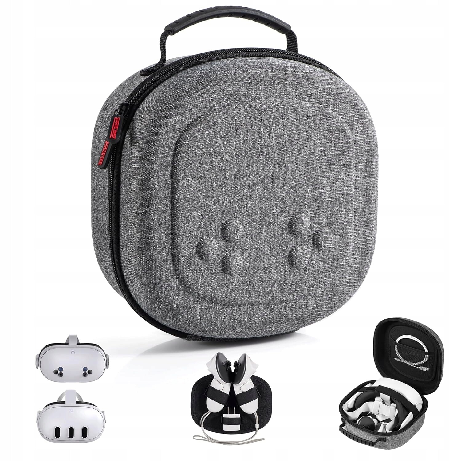 Přenosné Pouzdro Pro Meta Quest 3S Quest 3 Přenosné Cestovní Pouzdro Tvrdé Shell