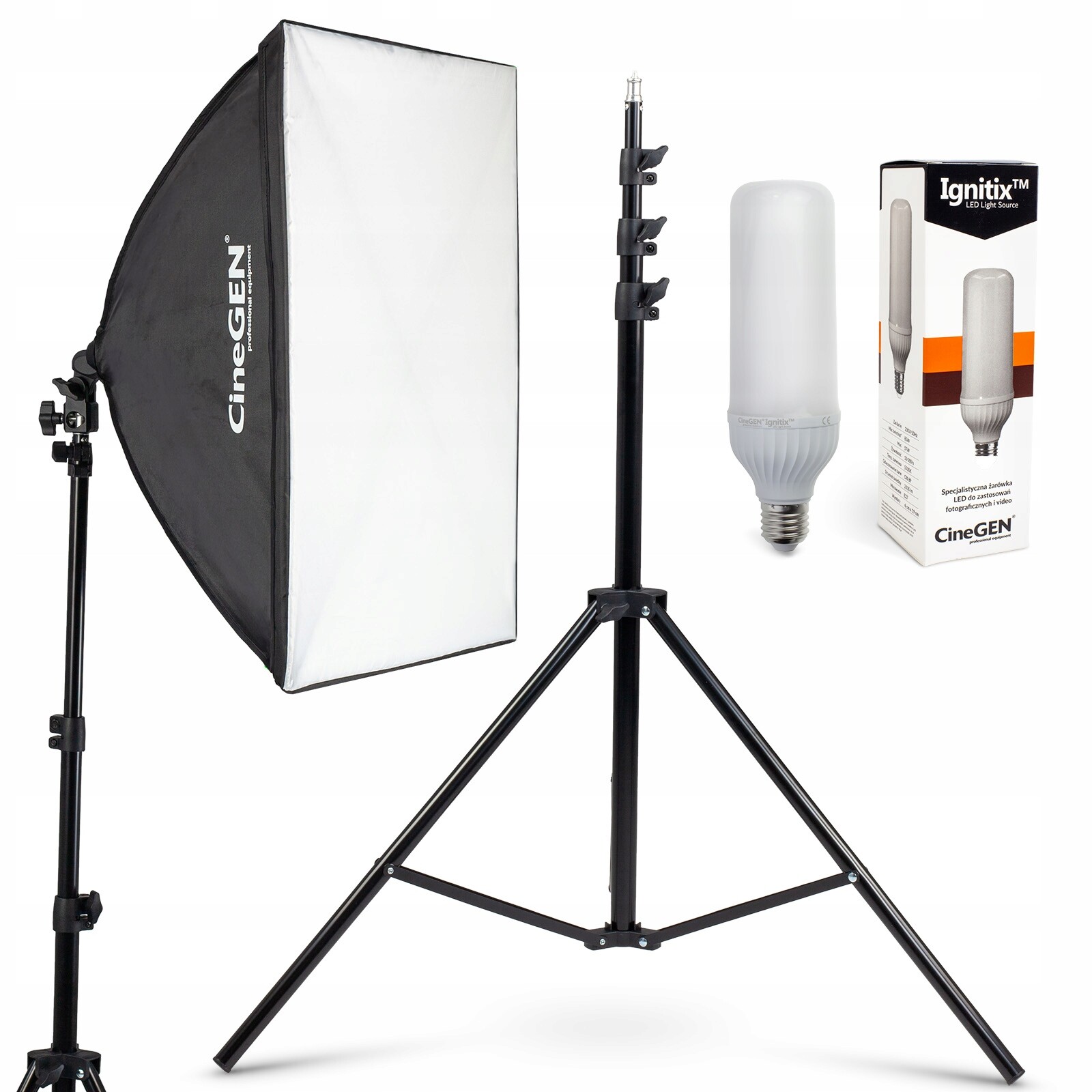 Studiová Lampa Foto Softbox 40x60 cm 85W Led