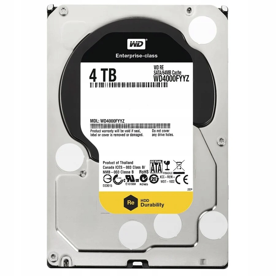 Pevný Disk Hdd Wd Re 4TB 3,5 WD4000FYYZ