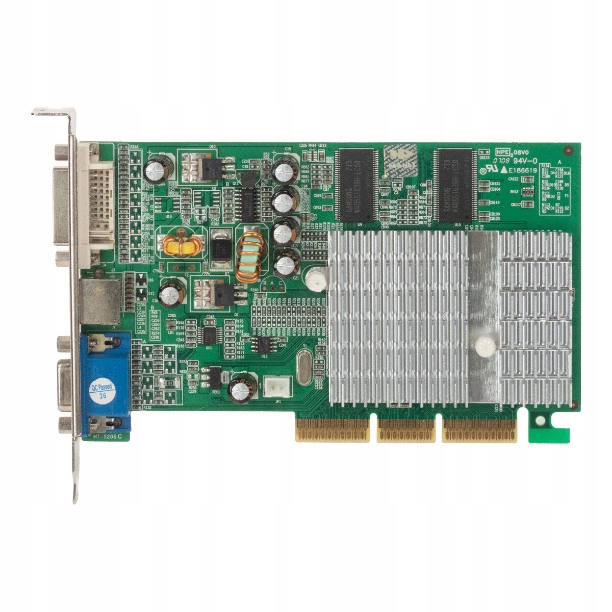 Nvidia Geforce FX5500 MT-5205C Agp 256MB Ddr