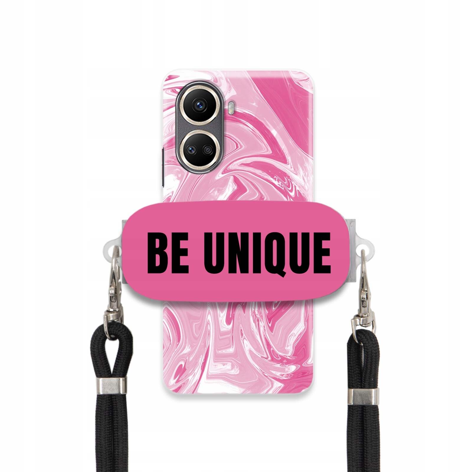 Pouzdro pro Huawei Nova 10 Se Case úchytka pro šňůrku Černá Růžová Mramorová Unique