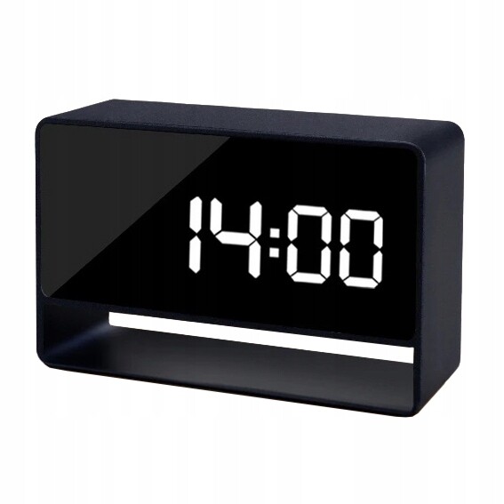 Mini digitální stolní hodiny se skrytou Wi-Fi kamerou