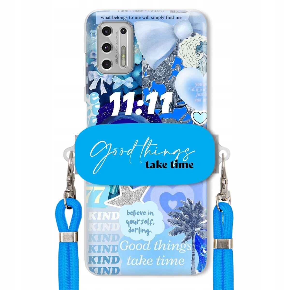 Pouzdro pro Motorola G Stylus 2021 Držák Vodítko Crossbody Good Things Dovolená