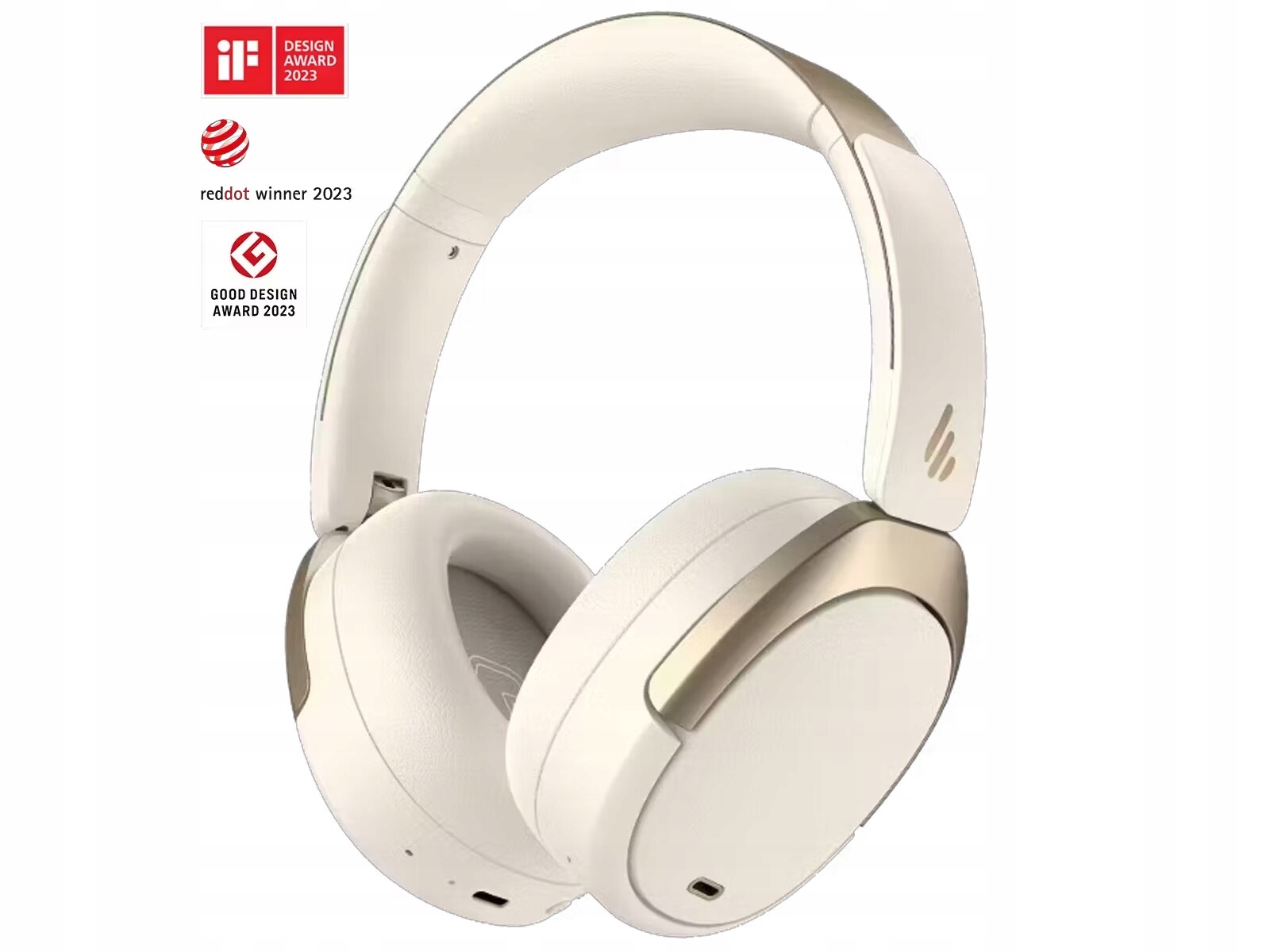 Sluchátka Edifier WH950NB Anc Over-Ear Béžová bezdrátová Hi-Res Ldac