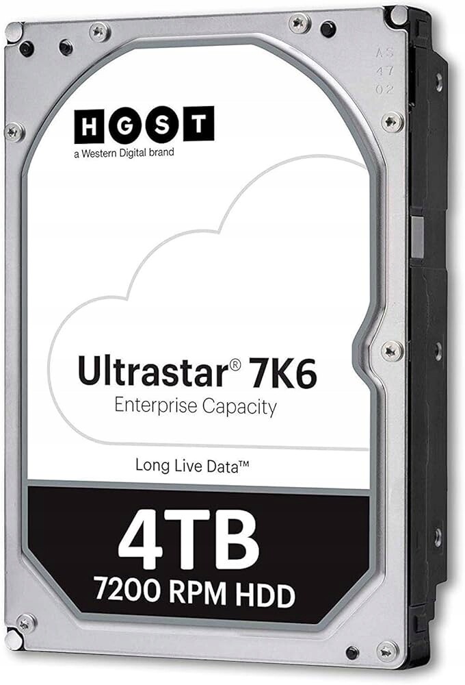 Hgst UltraStar 7K6000 4TB 7.2K 128MB Sata III 3.5'' HUS726040ALA610
