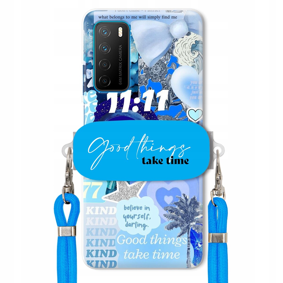 Pouzdro pro Huawei Honor Play 4 Držák Crossbody vodítko Good Things Dovolená