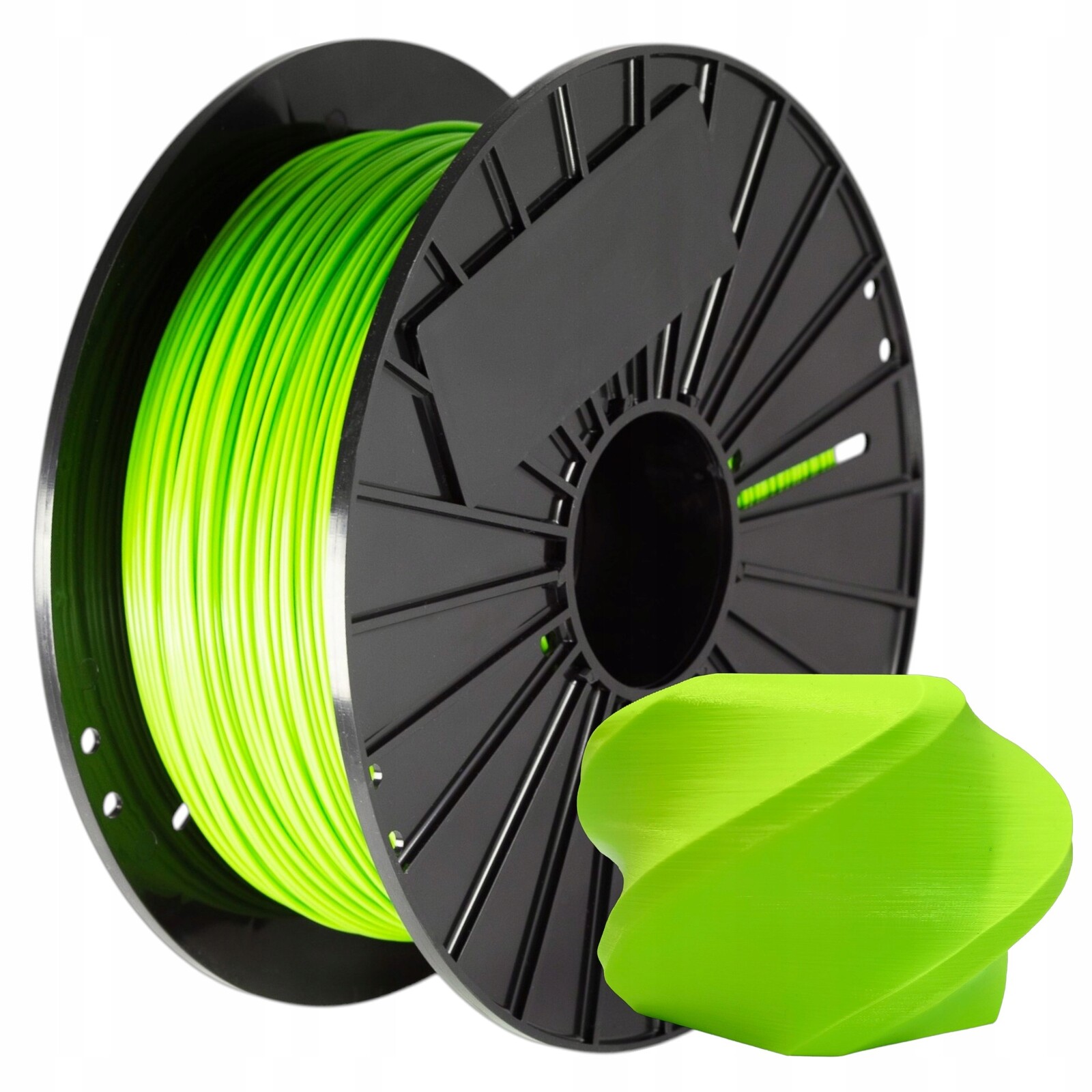Filament Pla+ Světle Zelený 1,75mm 3kg F3D