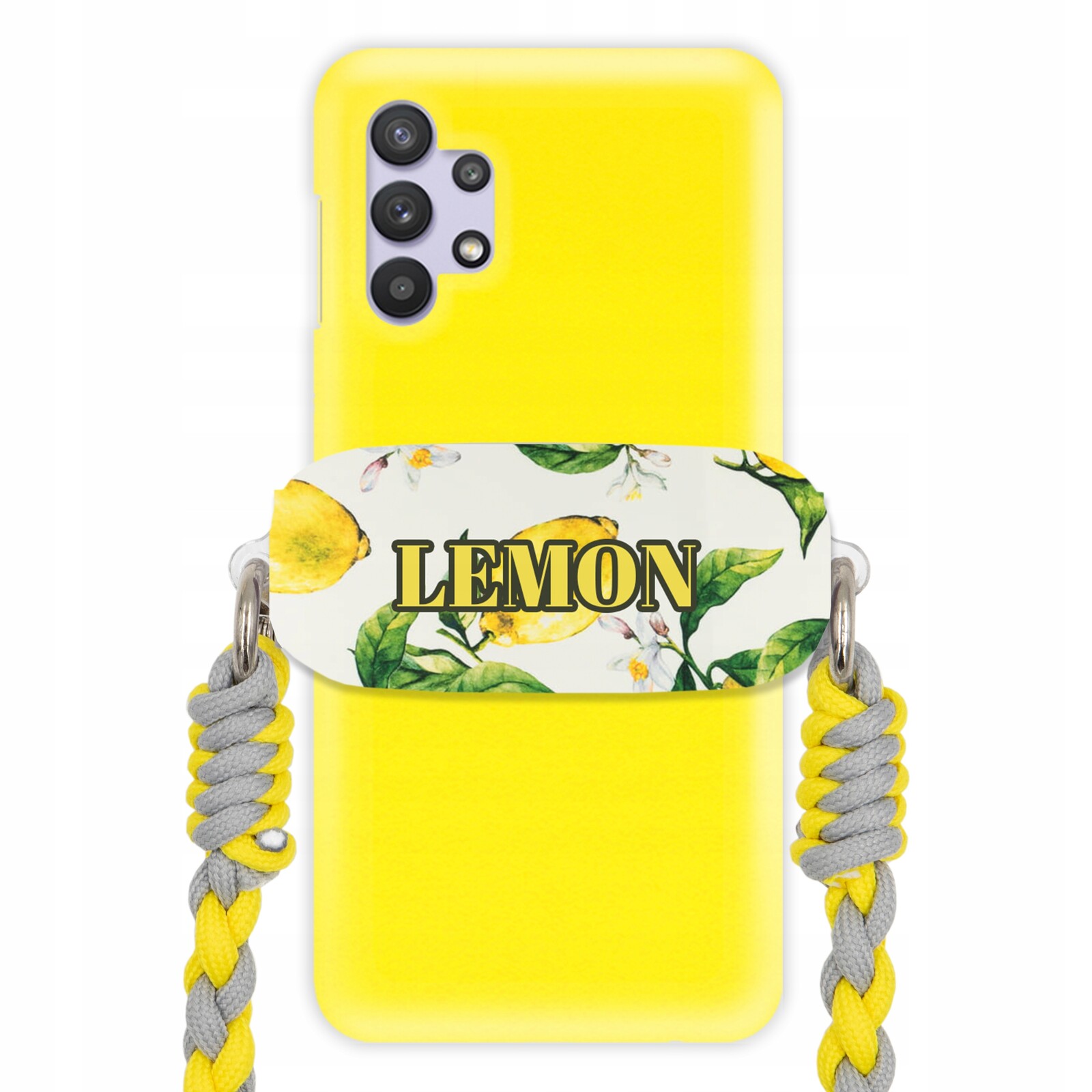 Pouzdro Pro Samsung A32 4G Matné Držák s vodítkem Citáty Nápisy Happy Vzory